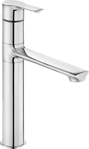 Смеситель высокий для раковины E.C.A Luna 102108949EX хром