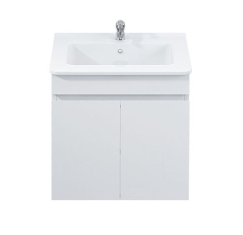 Тумба с раковиной Мирсант NEXT 60 подвесная 2 двери фото 3