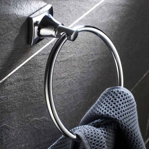 Полотенцедержатель (кольцо) Haiba HB8504 хром фото 2