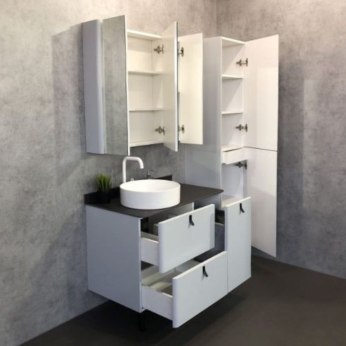 Зеркало-шкаф Comforty Сорренто 90 фото 3