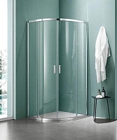 Душевой угол Aquatek ARI RO 08020CH (09020, 10020) 80*80, 90*90, 100*100 стекло прозрачное