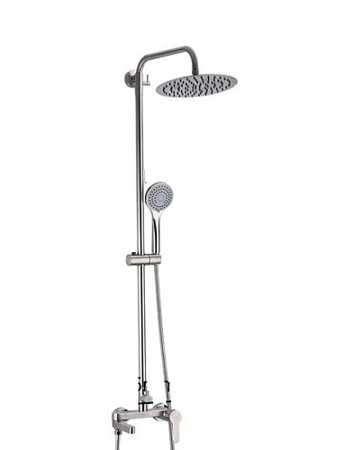 Душевая стойка со смесителем Gappo G2499-30 сатин