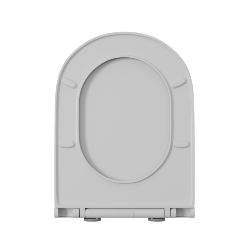 Унитаз подвесной безободковый D&K Venice DT1026016 белый с сидением микролифт фото 9
