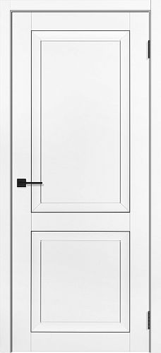 Дверь межкомнатная Tandoor Деканто белый бархат, серый бархат