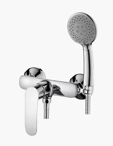 Смеситель для душа Ledeme L2072 хром (лейка и шланг в комплекте)