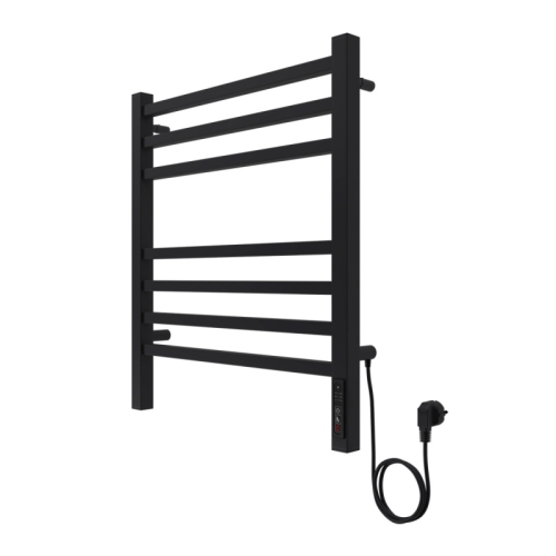 Полотенцесушитель электрический Azario Ancona 50*60, 50*80, 50*100 черный
