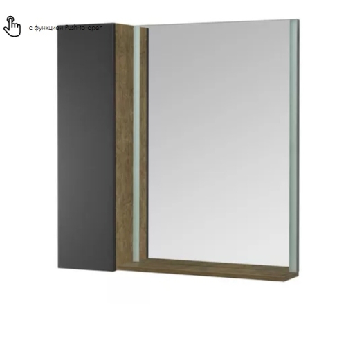 Модуль для зеркала Aquaton Терра 24, 35 Дуб Кантри/Антрацит фото 3
