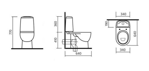 Компакт Sanita Lux Best сиденье дюропласт c микролифтом фото 7