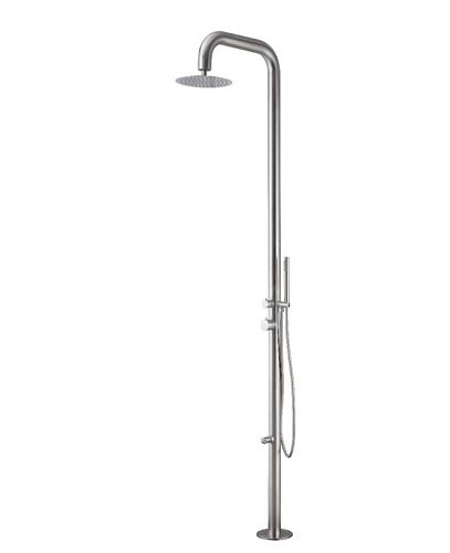 Уличный душ Дана G02 нержавеющая сталь