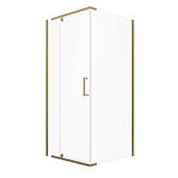 Душевое ограждение Triton Терра-Голд 90*90 стекло прозрачное