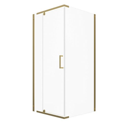 Душевое ограждение Triton Терра-Голд 90*90 стекло прозрачное