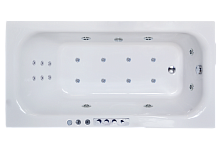 Ванна акриловая с гидромассажем Royal Bath Accord De Luxe 180*90