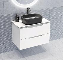 Тумба со столешницей и раковиной Avanti Uno 50, 60, 70, 80 подвесная