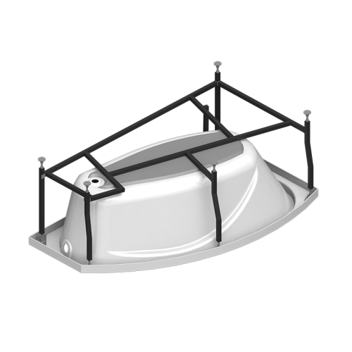 Ванна акриловая Radomir София 169*99 + каркас фото 3