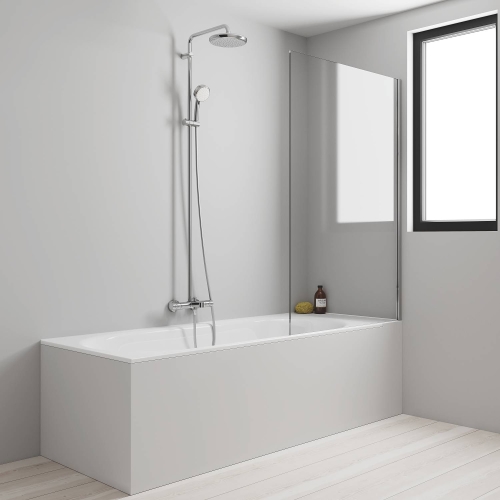 Душевая система с термостатом для ванны, GROHE Tempesta Cosmopolitan System 210, хром, (26223001) фото 4