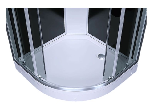 Душевая кабина ERLIT 90*90 ER3509P-C4-RUS тонированная, низкий поддон фото 2