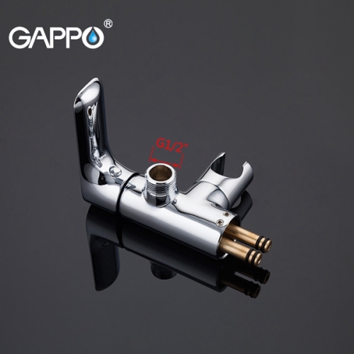 Смеситель с гигиеническим душем Gappo Noar G7248-1 хром фото 4