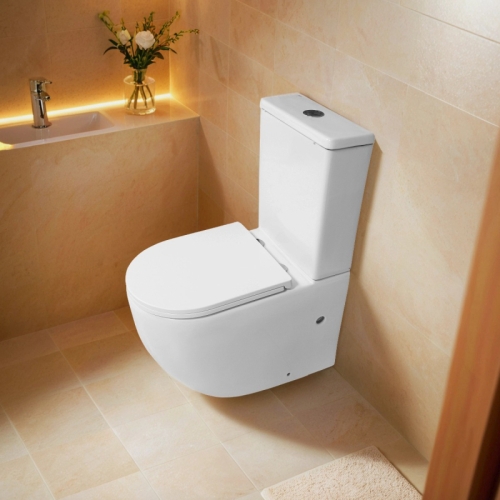 Унитаз напольный безободковый Azario Blanco AZ-T003B-R фото 7