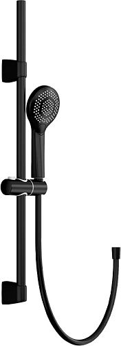 Душевой гарнитур Cersanit Neno 63696 (стойка, лейка 3 режима, шланг 200) черный