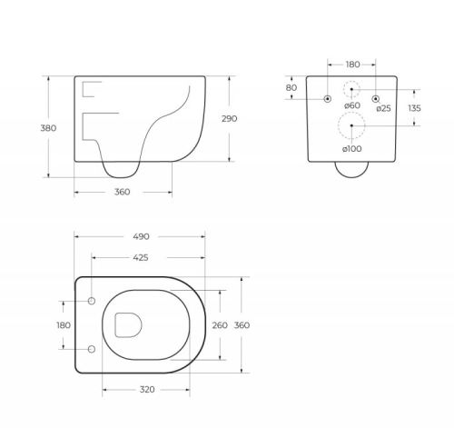 Унитаз подвесной безободковый Belbagno Soft-TOR смыв Торнадо, сидение микролифт фото 7