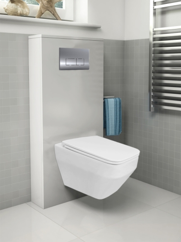 Унитаз подвесной безободковый Azario Moneo AZ-0062 UQ1, смыв Торнадо фото 6