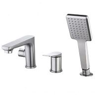 Смеситель на борт ванны 3 отв Lemark Bronx – LM3745GM