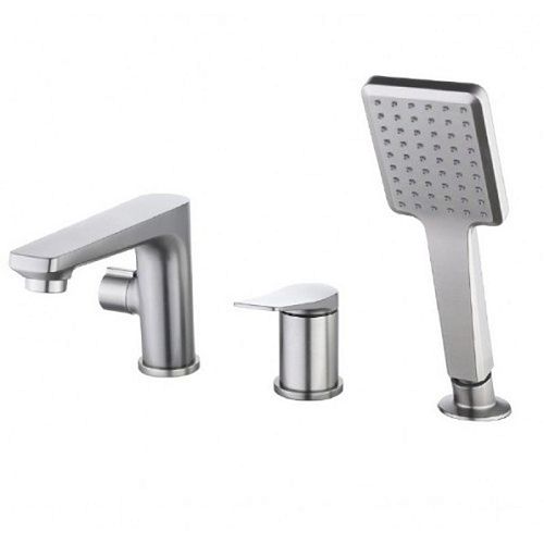 Смеситель на борт ванны 3 отв Lemark Bronx – LM3745GM