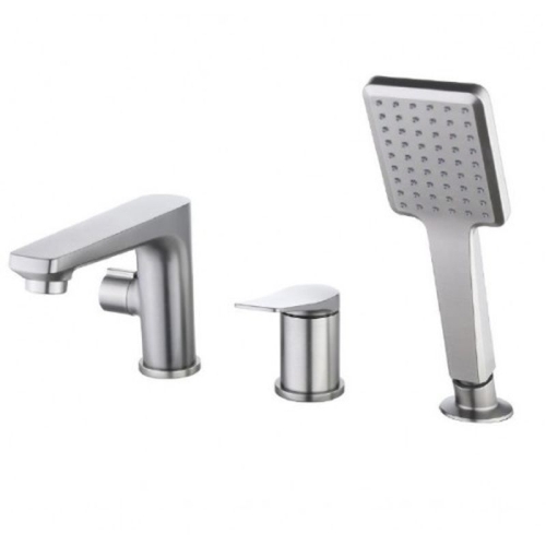 Смеситель на борт ванны 3 отв Lemark Bronx – LM3745GM