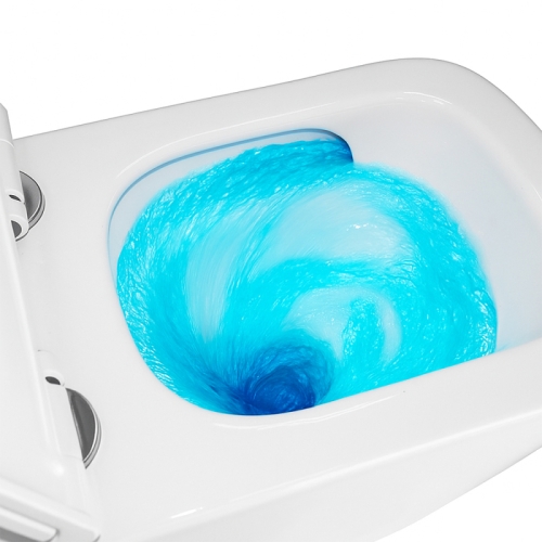 Унитаз подвесной безободковый Azario Legenda AZ-2305AS, смыв Торнадо фото 5