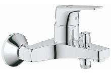 Смеситель для ванны Grohe BauFlow, хром, (23756000)