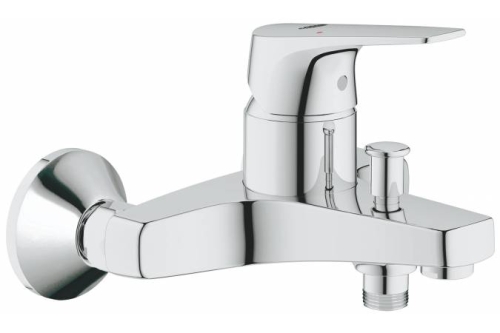 Смеситель для ванны Grohe BauFlow, хром, (23756000)