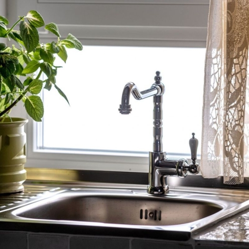 Смеситель для кухни Paini Duomo 88CR572L1USKM хром фото 2