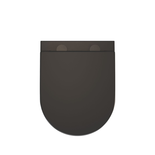 Унитаз подвесной безободковый SOLE PANDORA 2 Black черный матовый фото 3