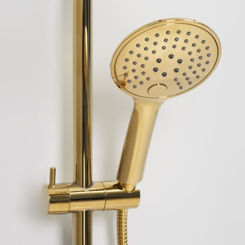 Душевая система Wasserkraft Sauer A17101 глянцевое золото фото 4