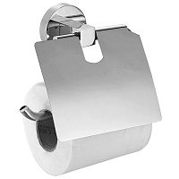 Держатель туалетной бумаги с крышкой Azario Nessy AZ-73110, хром