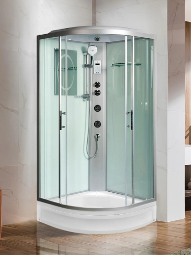 Душевая кабина WeltWasser Werra XL 904 90*90 с гидромассажем, средний поддон