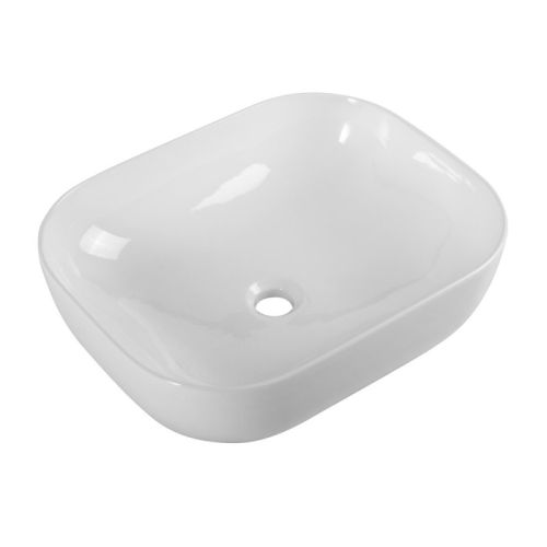 Раковина накладная Belbagno BB1302 500х400х140мм, белый глянец фото 4