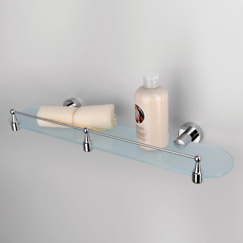 Полка стеклянная с бортиком Wasserkrsft Donau K-9444 фото 2