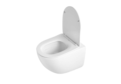 Унитаз подвесной безободковый Aquatek Гелиос AQ1993T-00, смыв Торнадо фото 5