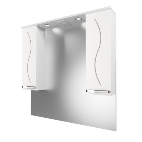 Зеркало-шкаф Mirsant Сандра 100