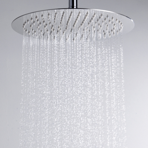 Верхняя душевая лейка Wasserkraft A116 хром фото 2