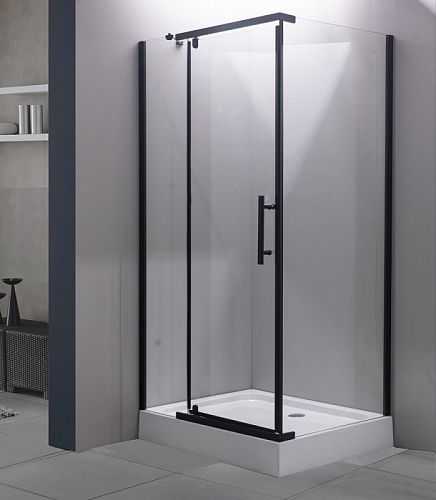 Душевое ограждение ESBANO ESD-7190(7180)B 100*80, 120*80 низкий поддон