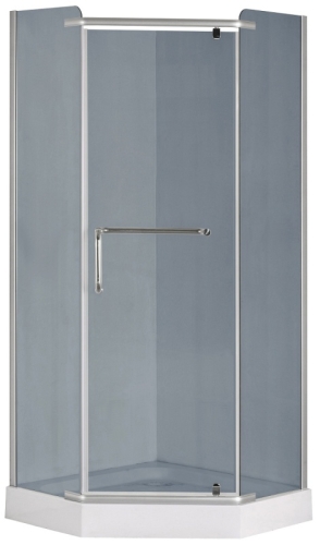 Душевое ограждение Loranto CS-816S B (GRAY) 90*90, 100*100