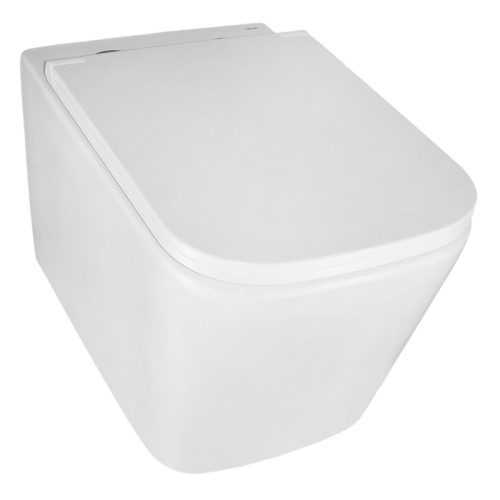 Унитаз подвесной безободковый Azario Cascad AZ-2303A, смыв Торнадо