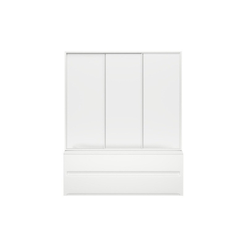 Шторка для ванны Bas Стайл, Мальдива 1600 пластик Watter фото 2