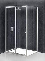 Душевой уголок Bel Bagno Uno-AH-1 100*80,90, 110*80, 120*80,90,100 стекло прозрачное, Punto