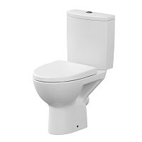 Унитаз напольный безободковый Cersanit Parva CleanOn, дюропласт с микролифтом