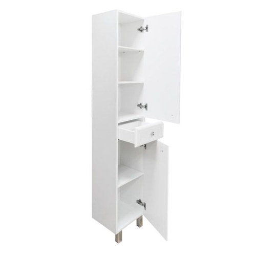 Шкаф-колонна Comforty Сочи-35 белый глянец фото 3