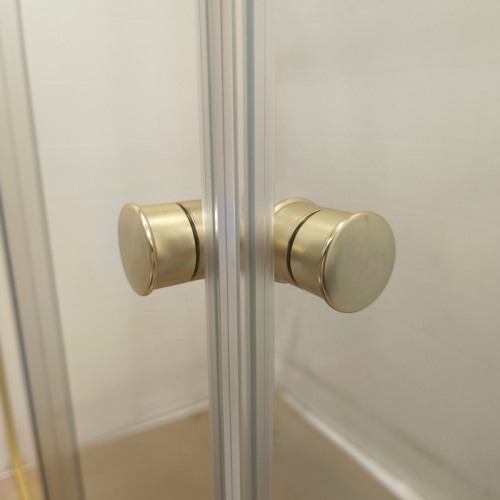 Душевое ограждение Triton Вента-Голд 90*90 стекло прозрачное фото 7