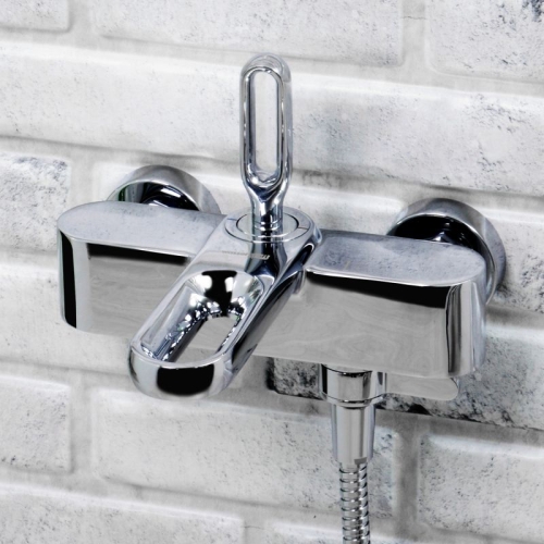 Смеситель для ванны Wasserkraft Kammel 1801 хром фото 2